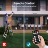 USTELLAR 100W Motion Sensor Light Outdoor Remote Control, 10000LM Super