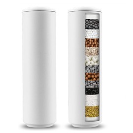 2 Pack Handheld Shower Head Filters for Axioblis 14812 Handheld Shower Head, Multi-stage Replaceable Filters for Hard Water, Reduces Skin Itching and Dryness, Restores hair.