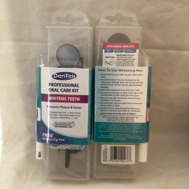 DenTek 2x DenTek Professional Oral Care Kit ~ Dental Pick, Scaler, Mouth Mirror