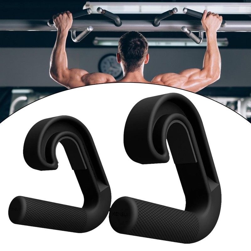 Dickly Pack of 2 Pull-Up Bar Grips Resistance Band Grips