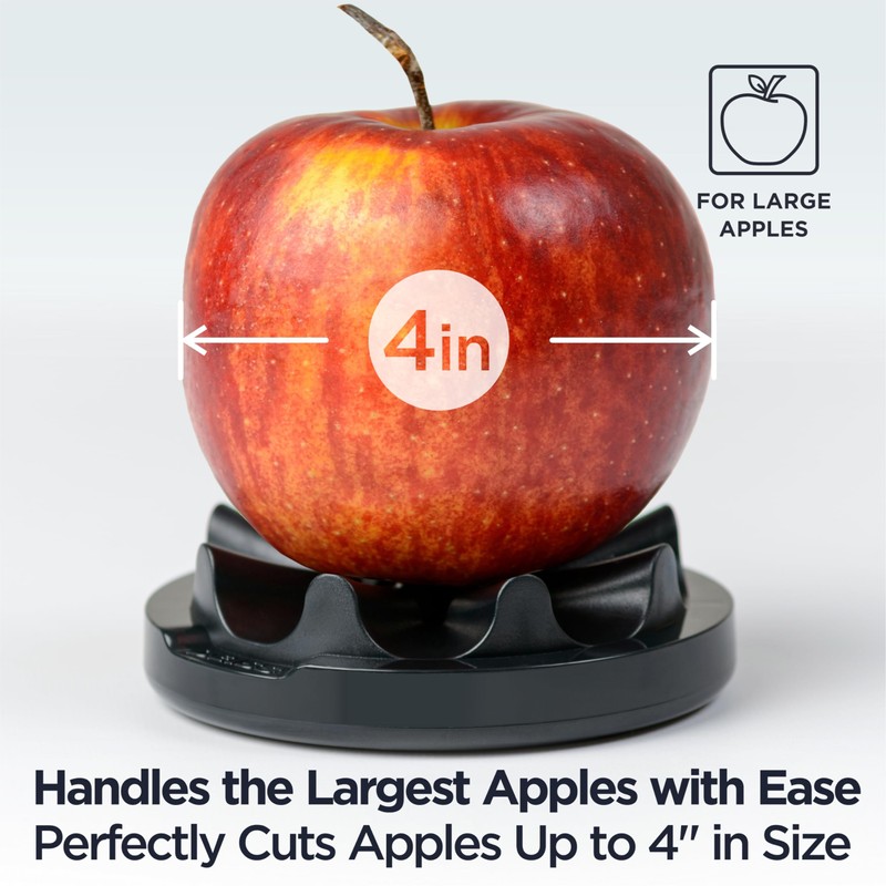 Deiss LUX 4.25 Inch Apple Slicer and Corer with Cutting
