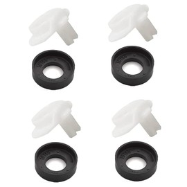 4PCS 101237 OEM for Moen Cup Seal & Diverter Gate for Plumbing Fixture or Faucet, 3800 Tub Spout Replacement Part