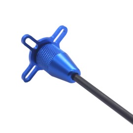 Vgoohobby Aluminum Alloy GPS Compass Antenna Folding Base Fixed Mount Holder Bracket for RC DIY Quadcopter Multicopter (Blue)