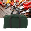 Canvas Tools Bag, Heavy Duty Wide Mouth Tool Storage Bag