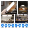 30-LED Under Cabinet Lights,USB Rechargeable Kitchen Cupboard Night Light,Battery Operated