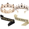 Saintrygo Prince and Princess Crowns Prom Court Sashes Prom Party