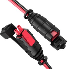 6-Foot Extension Cable Compatible with NOCO GC004 X-Connect, Battery Charger Adapter for Accessory Genius Smart Battery, 16AWG