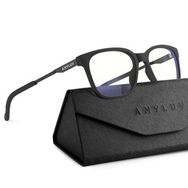ANYLUV Blue Light Glasses for Men, Computer Gaming Glasses men, Stylish Anti Eyestrain Blue Light Blocking Glasses Men