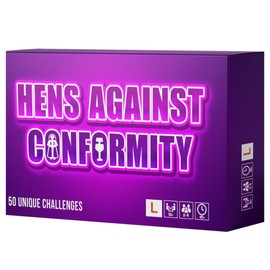 Hens Against Conformity: Hen Party Games For Adults | Hen Night | Hen Games | Bridal Shower | Hen Do Game | Hen Party Game | 50 Questions & Interactive Challenges