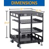 10U Open Frame Rack for Servers & AV Gear -