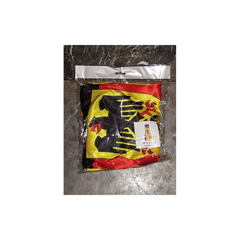 60" German Eagle Germany Shiny Solarmax Printed Nylon Wind Sock