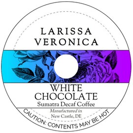 White Chocolate Sumatra Decaf Coffee (Single Serve K-Cup Pods) (Gourmet, Naturally Flavored, Whole Coffee Beans) (12 pods, ZIN: 575054) - 3 Pack