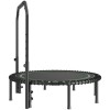 VEVOR 51" Foldable Mini Fitness Trampoline Adults Exercise Rebounder with