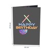 papercrush® Pop-Up Card Galactic Birthday - 3D Birthday Card with