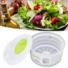 Salad Drainer 3L Large Capacity Multifunctional Plastic Salad Spinner Vegetable