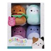 Micromallows SQMM0066-4-Pack Super Soft Mini Squishmallows 6.5cm Plush Figures