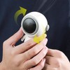 Portable Hanging Neck Fan USB Rechargeable Strong Wind Quiet Bladeless