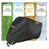 Funda Motocicleta Impermeab Grueso Cubiertas Para Moto