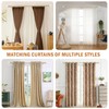 Knobelite 2 Pack 1-Inch Diameter Single Window Treatment Curtain Rod,