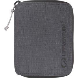 Lifeventure RFiD Protected Bi-Fold Wallet, made from eco-friendly recycled material, Grey, One Size