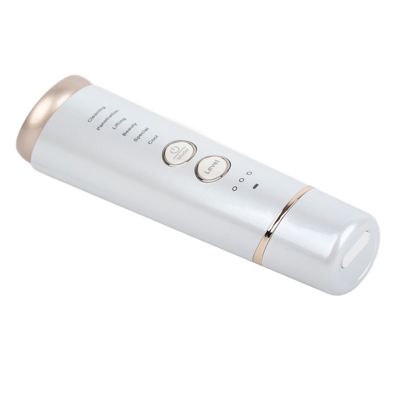 RF Skin Rejuvenation Machine Microcurrent Red Blue Lighting Anti Aging