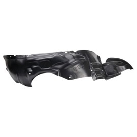 TRQ TRQ Front Left Inner Fender Liner Black Drivers Side Compatible with 1993-1997 Toyota Corolla TO1248104