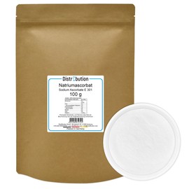 Sodium Ascorbate Powder 100 g Antioxidant Food Grade E301 Vitamin C