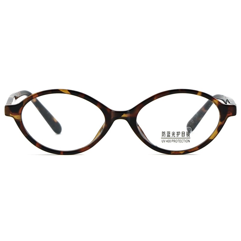moomoobird Blue Light Glasses Women Men Oval Small Glasses Frame