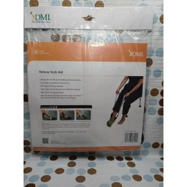 DMI Deluxe Sock Aid / Helper - Easily Pull on Socks Without Bending