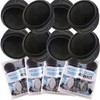 AUDIOBANK 4 Pairs 1600W Total Power Super High Frequency Mini