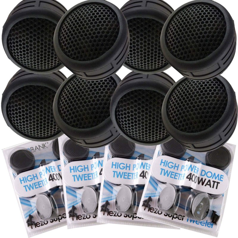 AUDIOBANK 4 Pairs 1600W Total Power Super High Frequency Mini