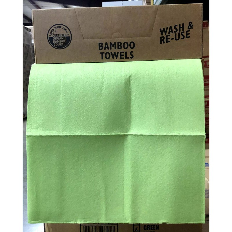 BAMBOOEE FLAT PACK REUSABLE TOWEL (SINGLE PACK 50 CT.)