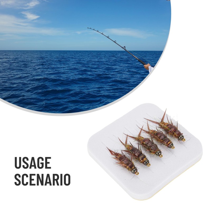 Fly Fishing Hooks, Nymph, Stone Fly Bait, Fly Bait for