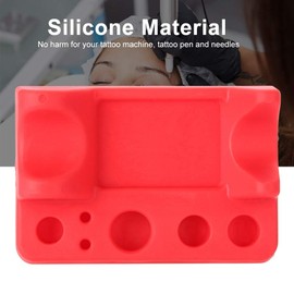 Tattoo Machine Pen Holder, Tattoo Tool Holder with Microblading Pigment Ink Cup, Tattoo Pen Stand Makeup Tattoo Accessories for Permanent Makeup Tattooing Tool