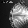 100pcs Fan-shaped False Fake Nail Art Tips Colour Swatch Sticks