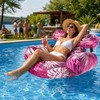 Inflatable Pool Chair for Adult Lounging – Portable Premium PVC
