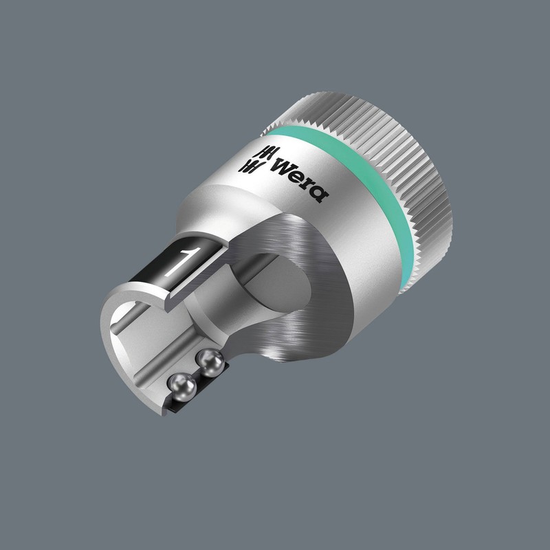 WERA ヴェラ 3/8DR Insertion Angle with Retention Feature ZYKLOP Socket