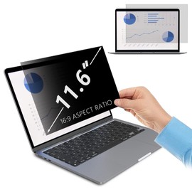 PaceBid 11.6 Inch 16:9 Privacy Filter Privacy Filter Film Privacy Screen Filter, Anti-Spy Laptop and Monitor Privacy Film for 11.6 Inch 16:9
