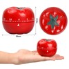 Emperoch 60 Minutes Kitchen Timer, Tomato Shaped Mechanical Countdown Hour