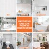 Porcelain Repair Kit White, High-Gloss Chipped Sink & Tile Repair