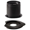 Hario "Cafeor" Mesh Coffee Dripper, Size 01, Black