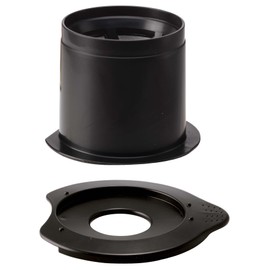 Hario "Cafeor" Mesh Coffee Dripper, Size 01, Black