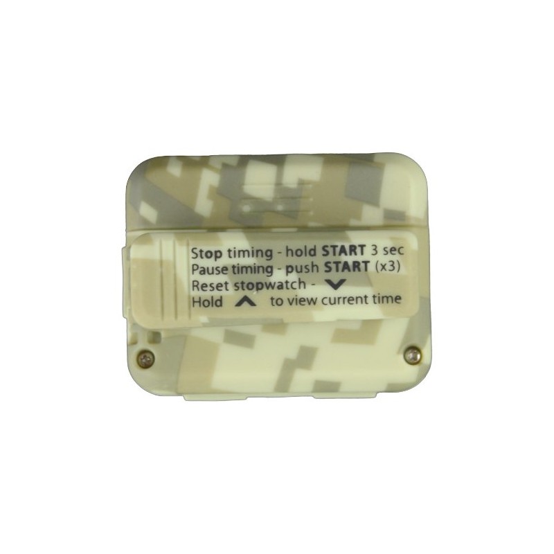 Gymboss miniMAX Interval Timer and Stopwatch - CAMOUFLAGE/TAN SOFTCOAT