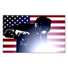 CafePress Welding: Welder & American Flag Sticker Rectangle Bumper Sticker