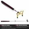Collapsar Retractable Billiards Pool Cue Stick Bridge with Removable Metal