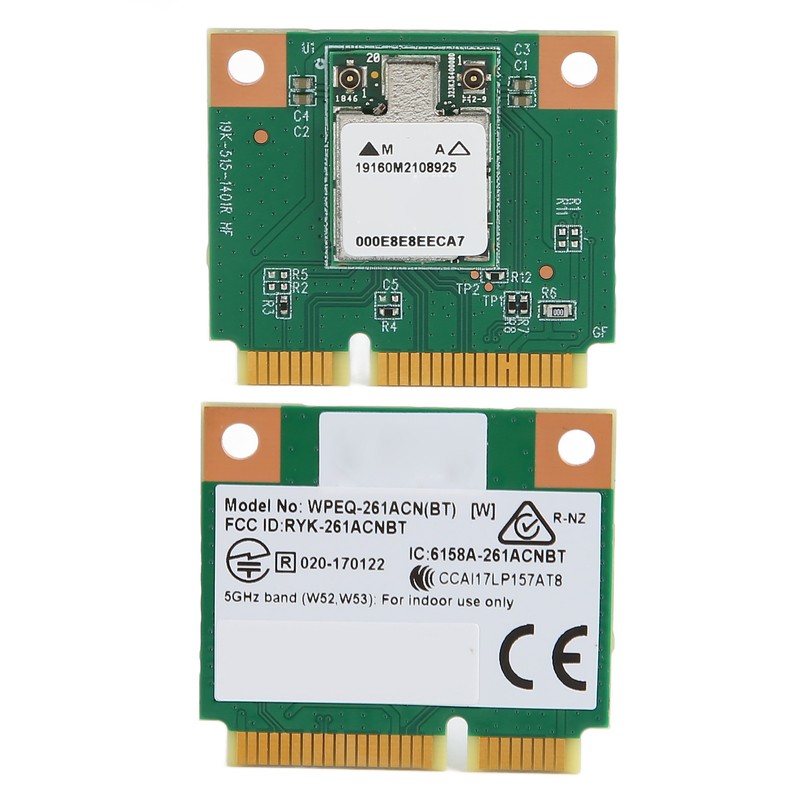 WIFI Card 2.4Ghz 5Ghz Dual Band BT 4.1 Mini PCIE