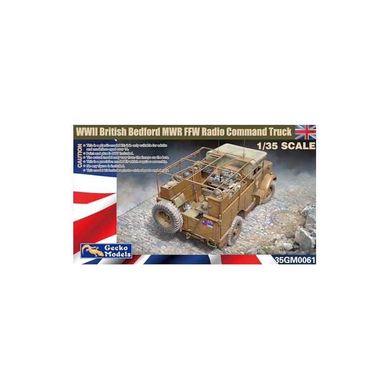 Gecko Models - WWII British Bedford Mwr Ffw Radio Command