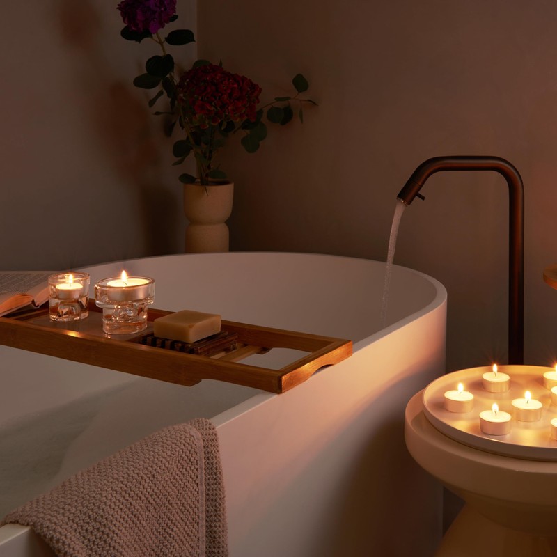 Bolsius Confezione da 8 Maxi candele tealight profumate - Mimosa