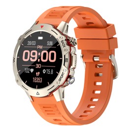 Smart Watch 1.39inch Round Screen SmartWatch for Android iOS Phones Health Monitoring Intelligent Reminder Exercise Records