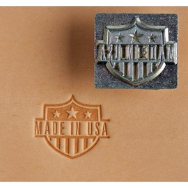 Craftool 3-D Stamp Made in USA Stars and Stripes Tandy Leather 8697-00
